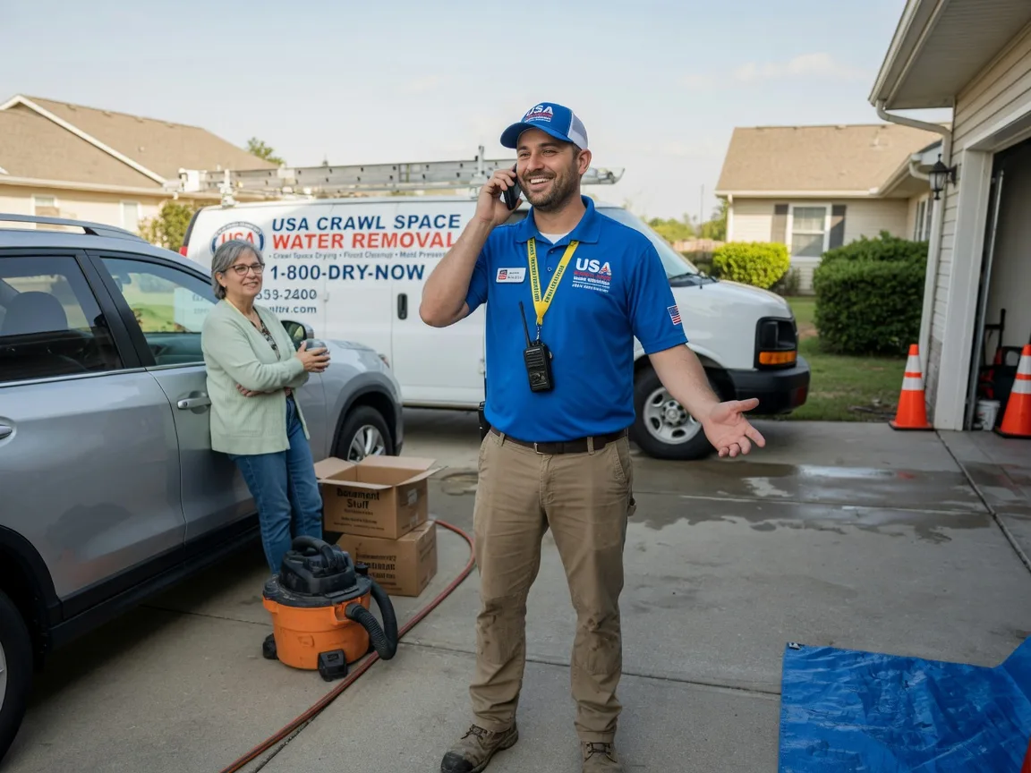 Crawl Space Water Removal D Lo, MS FAQs